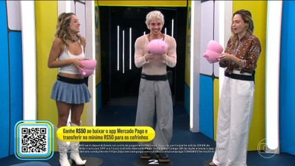 Vídeos do episódio de 'BBB' de terça-feira, 31 de março de 2026