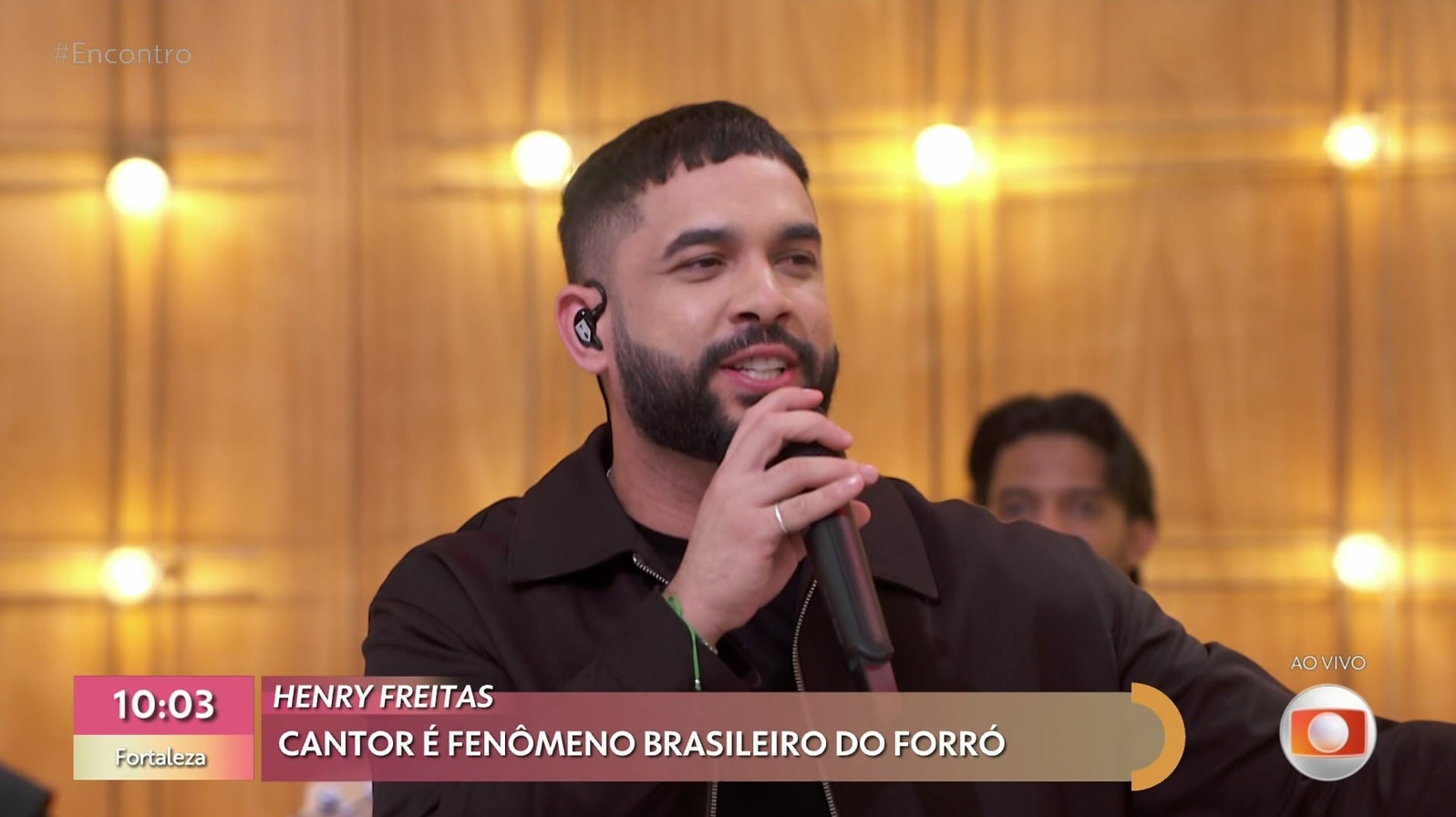 Henry Freitas participa do Encontro com Patrícia Poeta