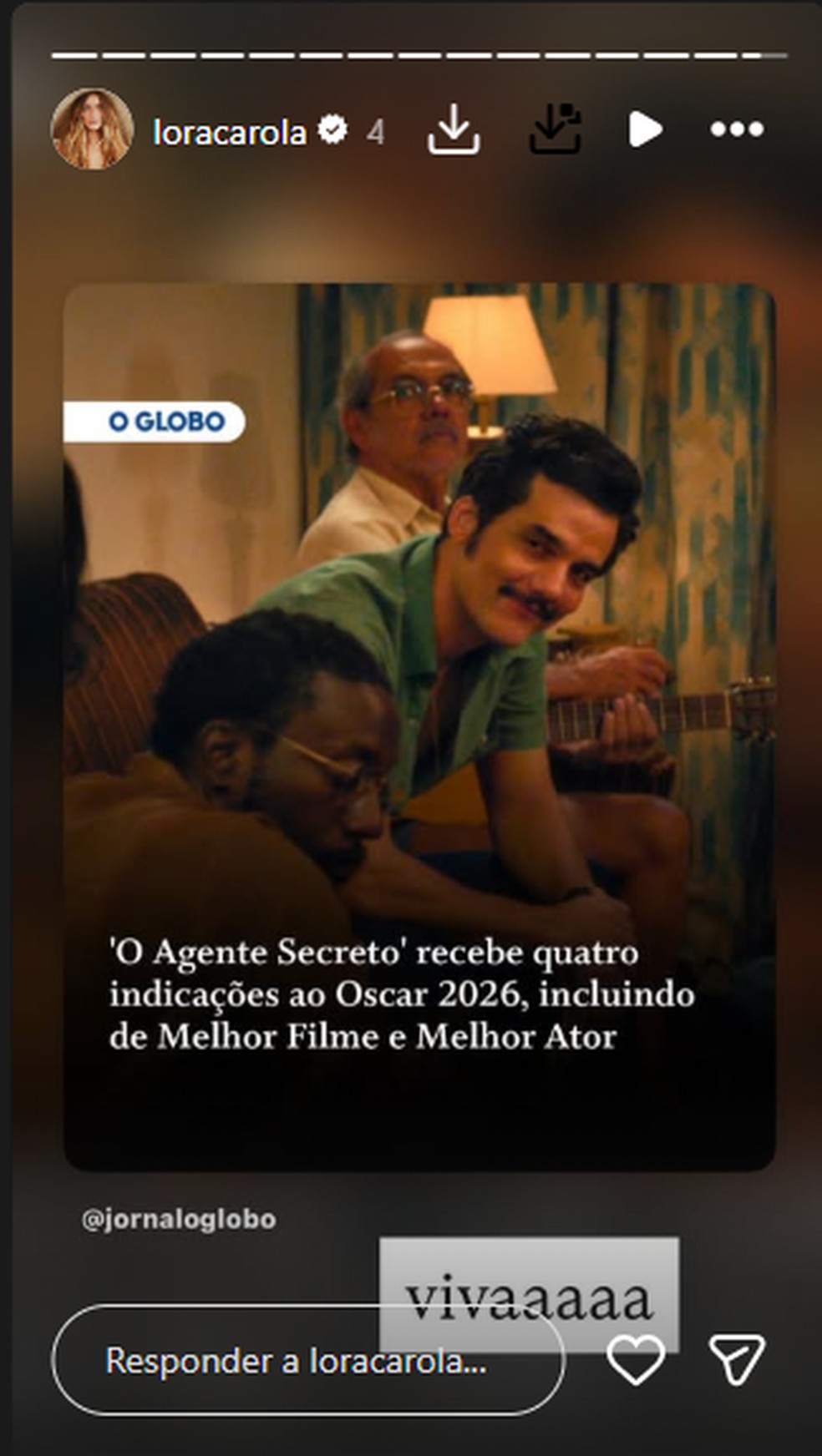 Carolina Dieckmmann &mdash; Foto: Reprodu&ccedil;&atilde;o/Instagram