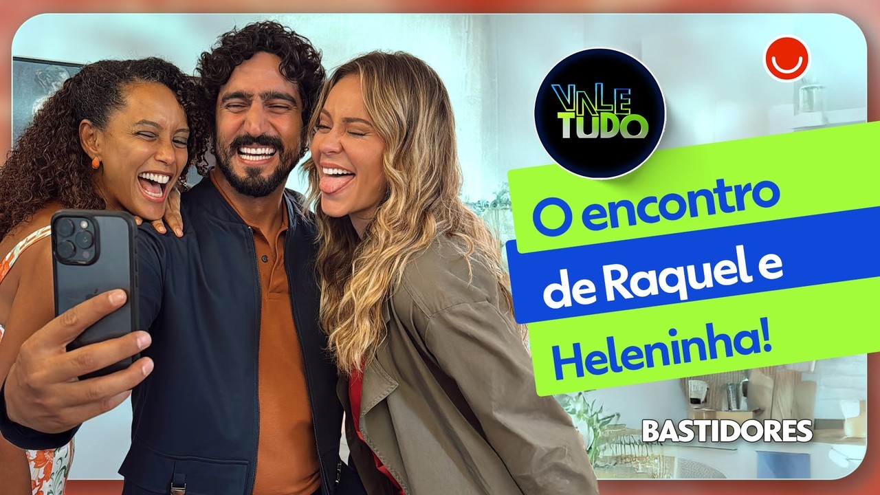 Taís Araujo mostra bastidores de 1º encontro de Heleninha e Raquel em Vale Tudo: 'A gente é assim'