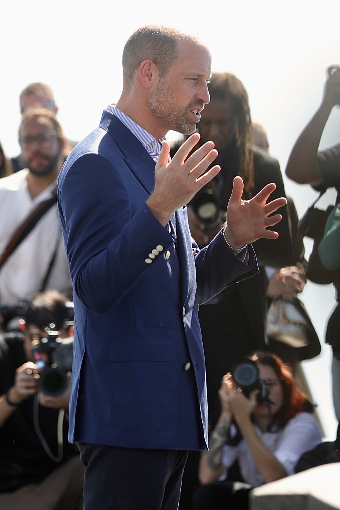 Príncipe William visita o Cristo Redentor e recebe os finalistas do The Earthshot Prize