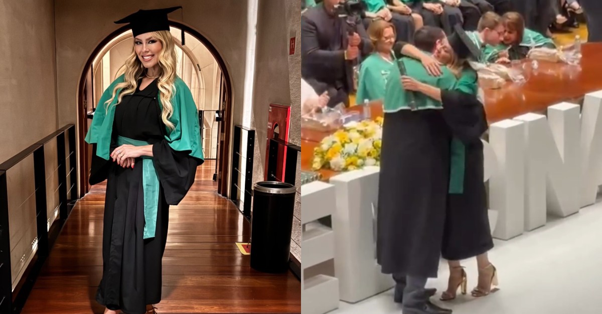 Ex-BBB Isabella Cecchi se emociona ao se formar em medicina: 'Sonho se torna realidade'