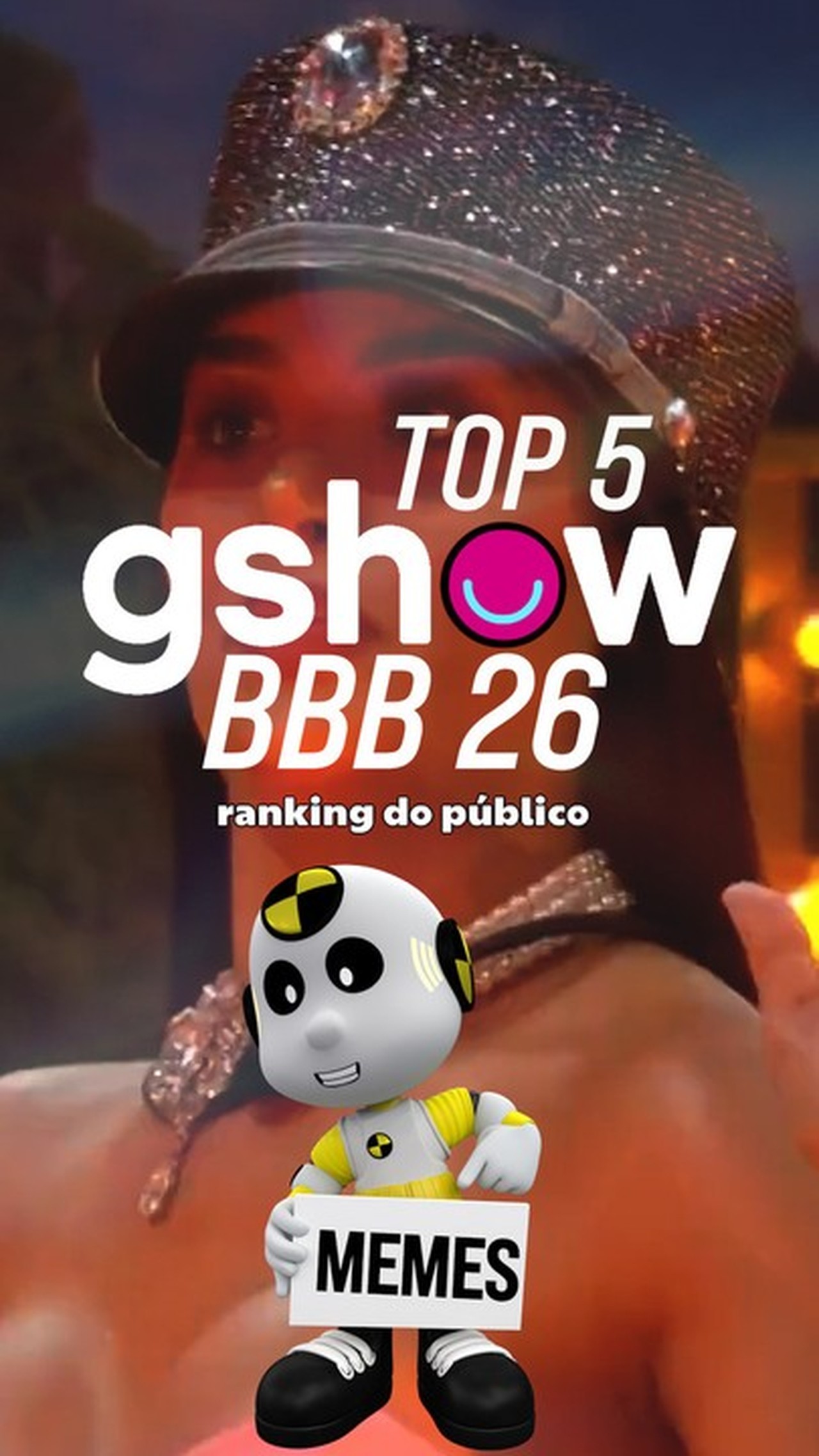 Jordana 'gag' com a volta de Breno e Juliano do Quarto Secreto é eleito o melhor meme do BBB 26