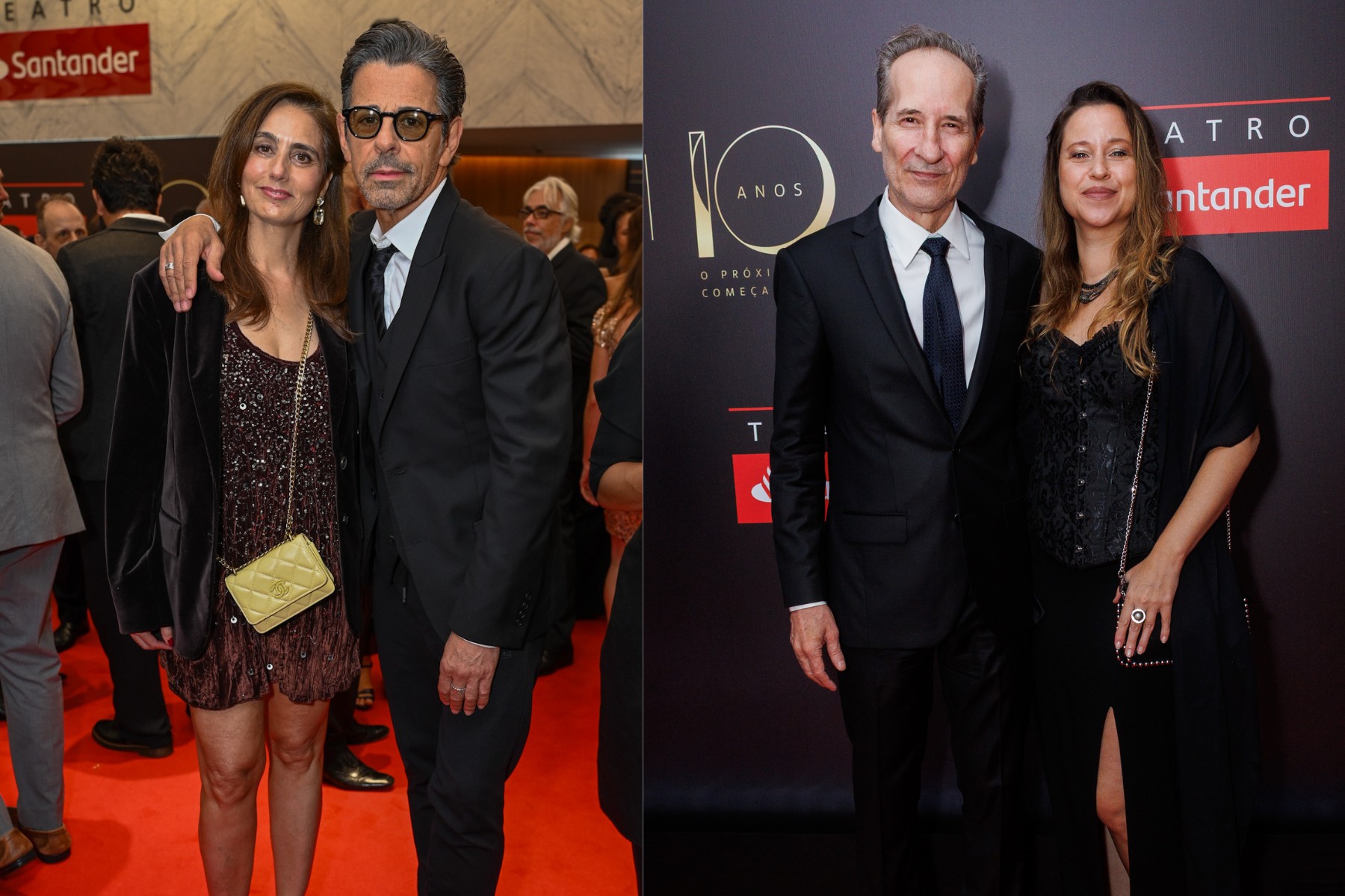 Galãs dos anos 80, Taumaturgo Ferreira e Kiko Zambianchi, prestigiam evento, em São Paulo