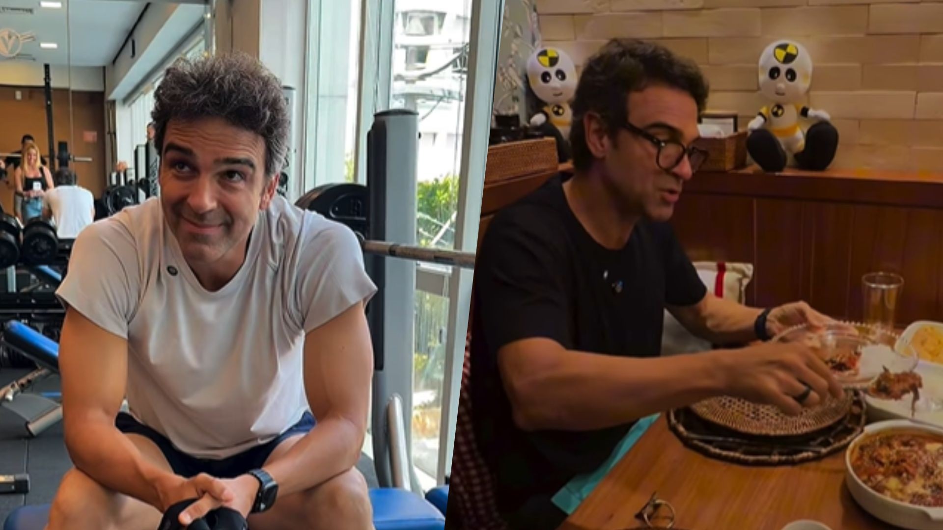 Tadeu Schmidt mostra detalhes da sua rotina no dia da Final no BBB 26