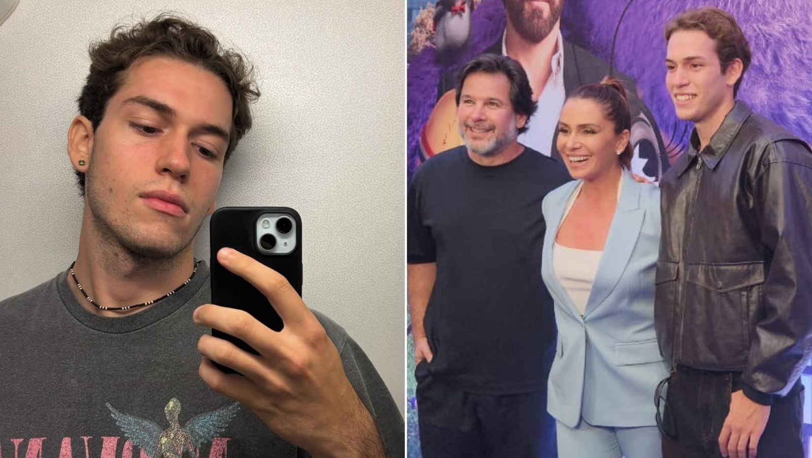 Pietro Antonelli, filho de Murilo Benício e Giovanna Antonelli, começa faculdade de teatro