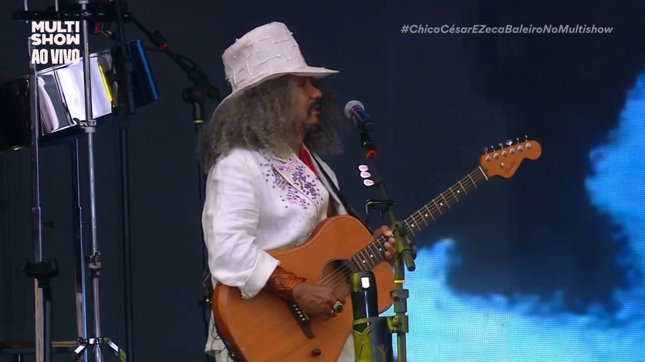 Chico César e Zeca Baleiro fazem homenagem para Lô Borges no festival Rock the Mountain; veja