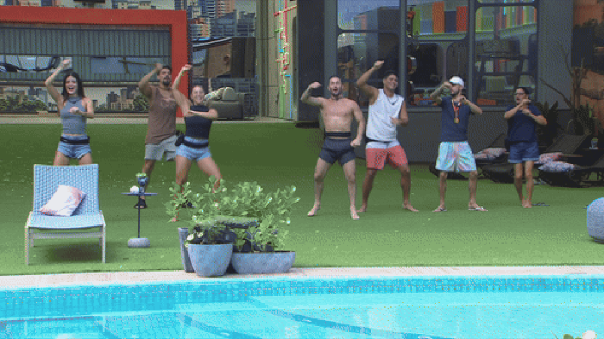 Brothers e sisters do BBB 25 fazem coreografia ao som de Ivete Sangalo