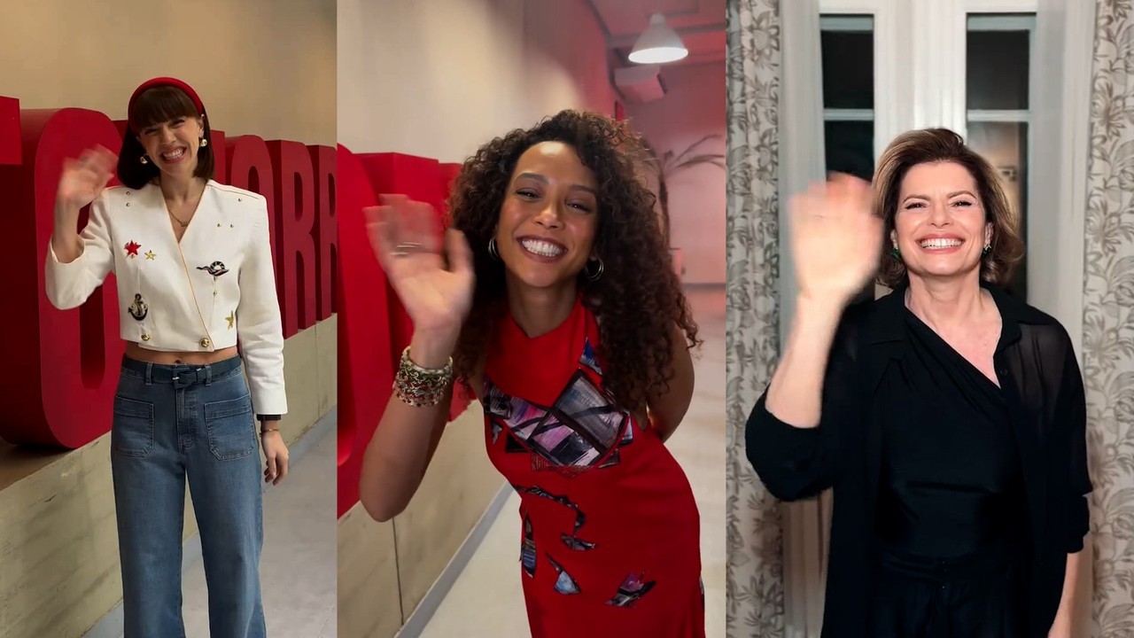 Alice Wegmann faz homenagem com atores de Vale Tudo: 'Já com muita saudade desse elenco'