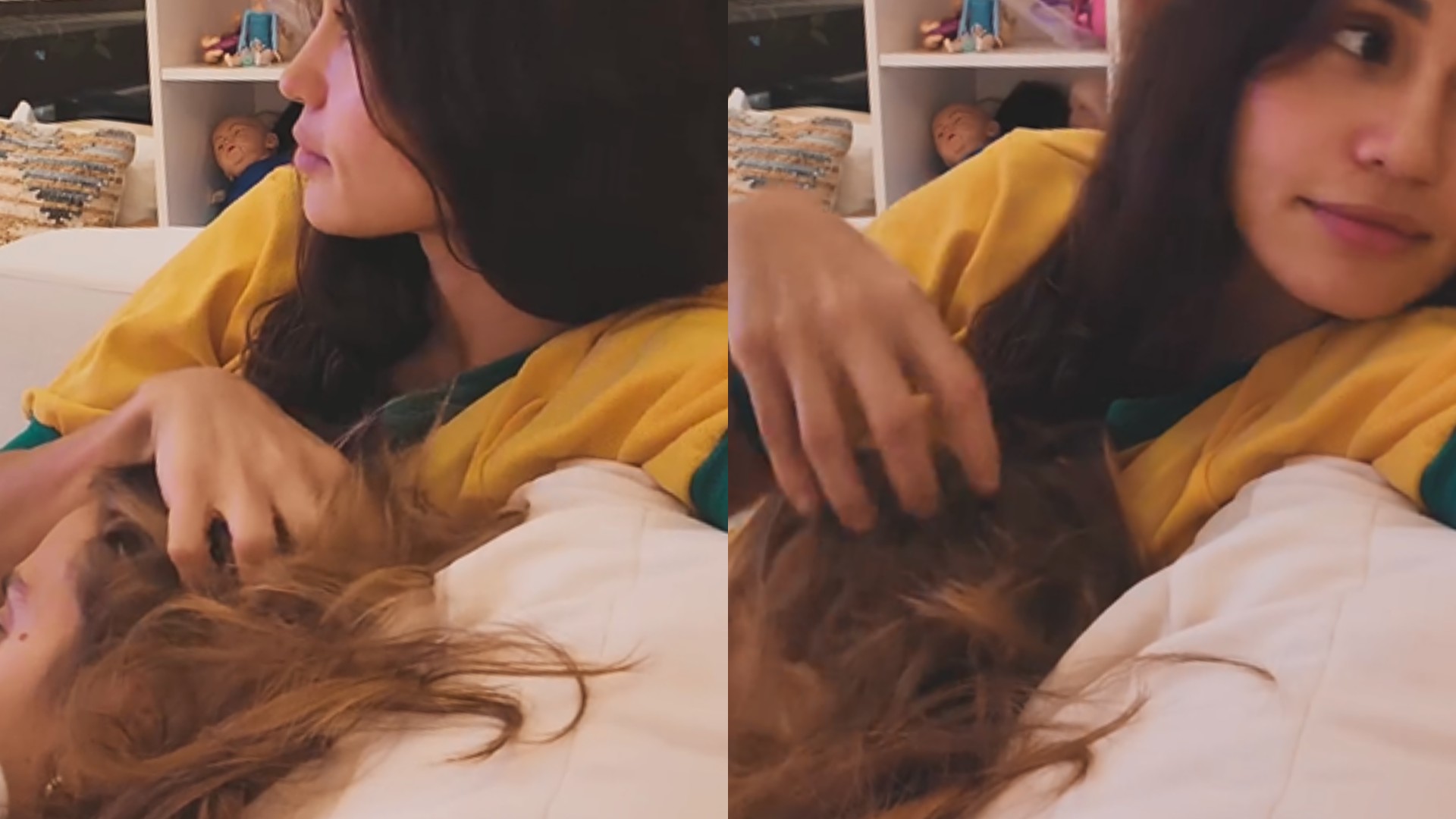 Em meio a rumores de affair, Nanda Costa posta momento de carinho em Emilie Rey