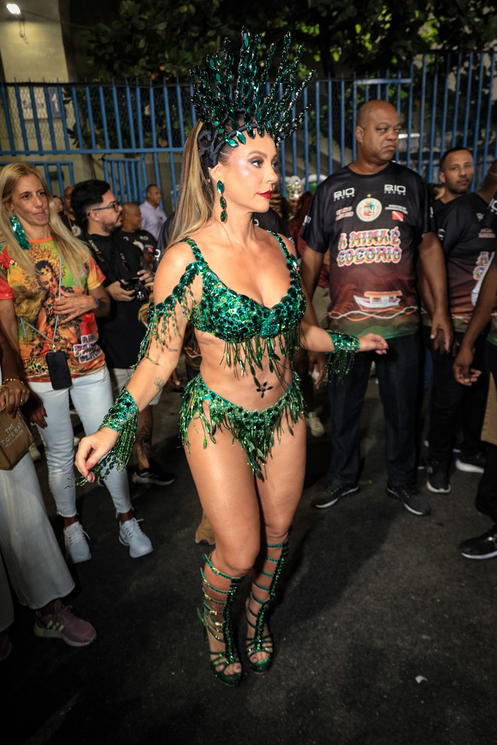 Paolla Oliveira faz seu &uacute;ltimo ensaio pela Grande Rio, na Marqu&ecirc;s de Sapuca&iacute;  | 2025 | gshow