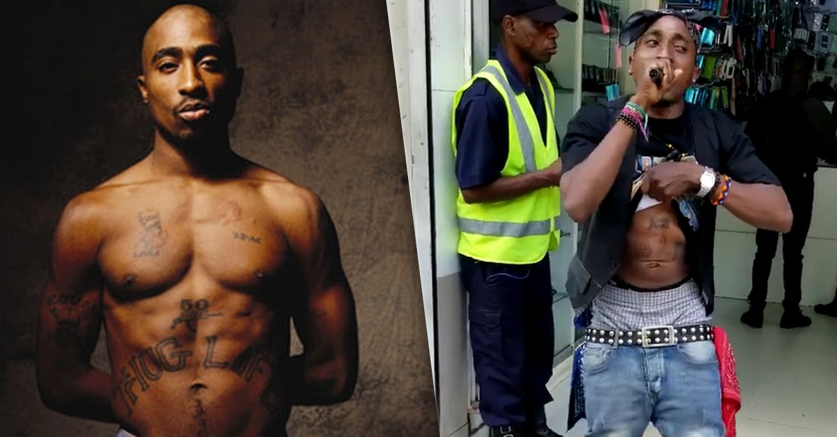 Tupac, é você? Rapper da Zâmbia viraliza pela semelhança com o astro do