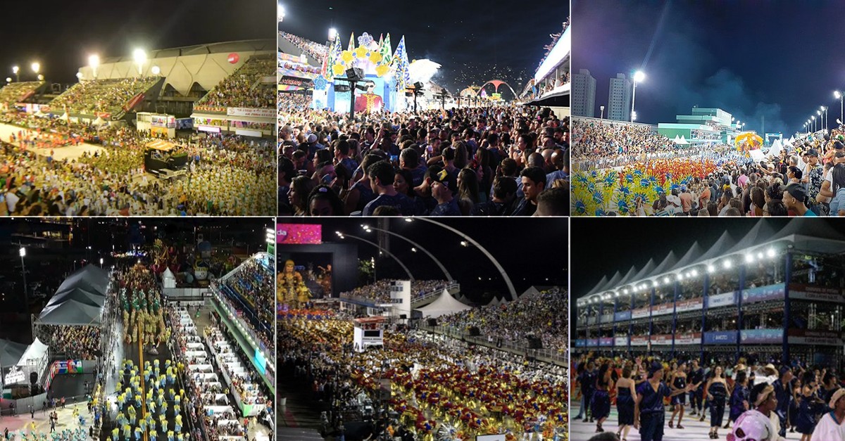 Além da Sapucaí e do Anhembi! Veja outros sambódromos espalhados pelo Brasil