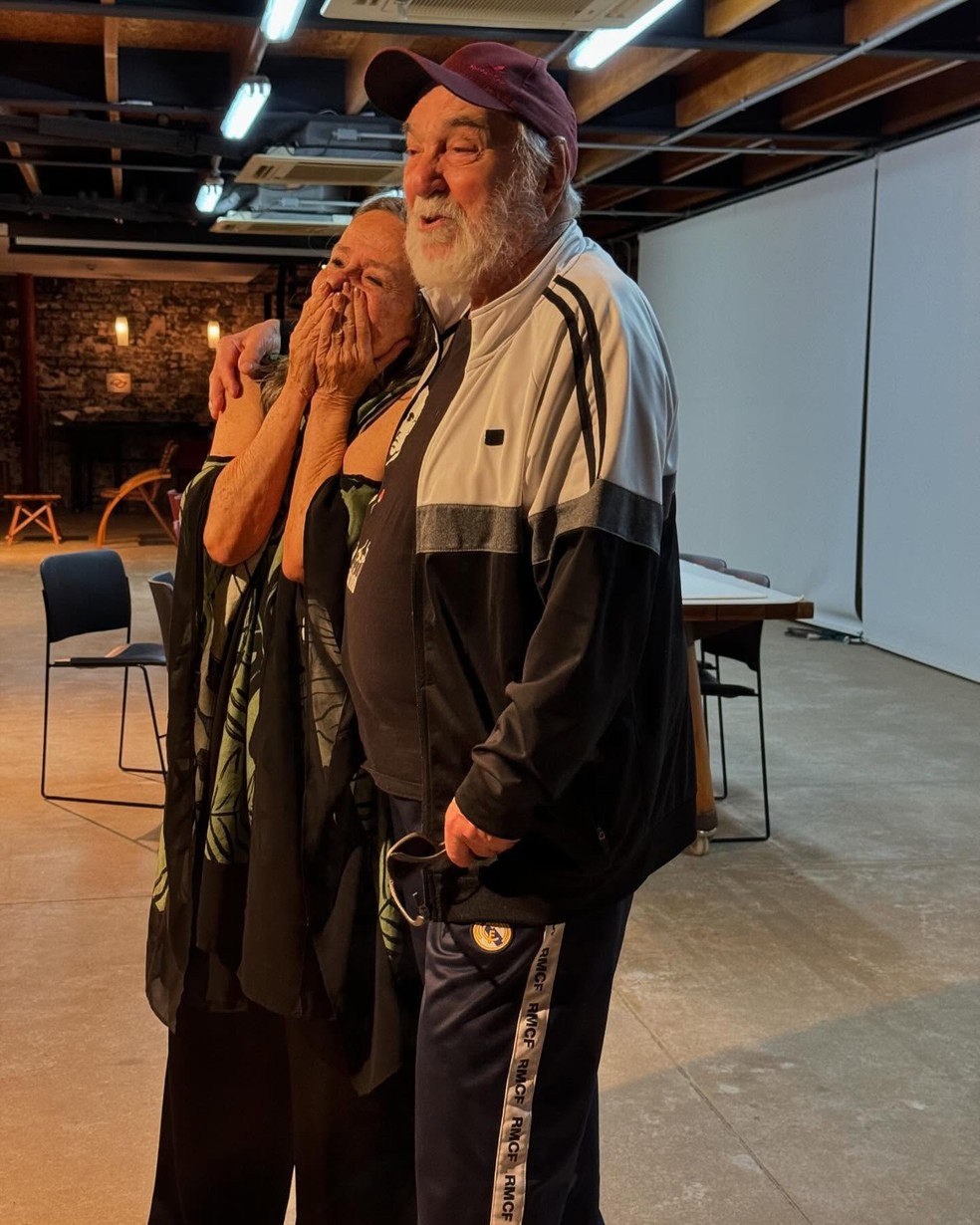 Debora e Lima Duarte — Foto: Reprodução/Instagram