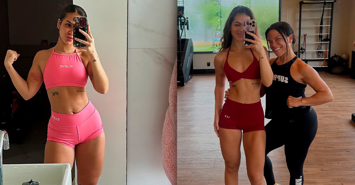 Mel Maia exibe shape slim após treino; veja antes e depois!