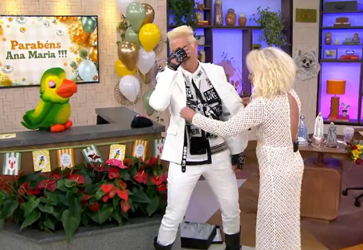 Ana Maria Braga 'atualiza' status do seu relacionamento a Supla após pergunta: 'Não lembra que casei?'