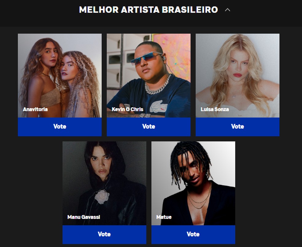 Burna Boy, Rema, Anitta, Matuê e Kevin O Chris são indicados ao MTV EMA  (Europe Music Awards)