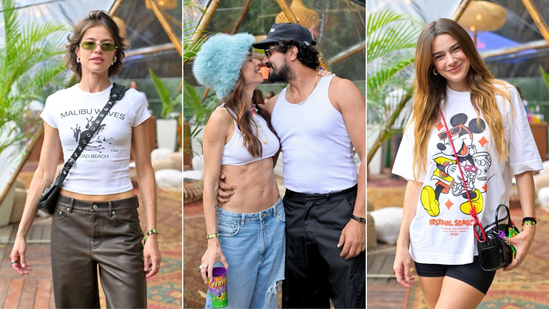 Rock The Mountain: famosos curtem 2º dia de festival