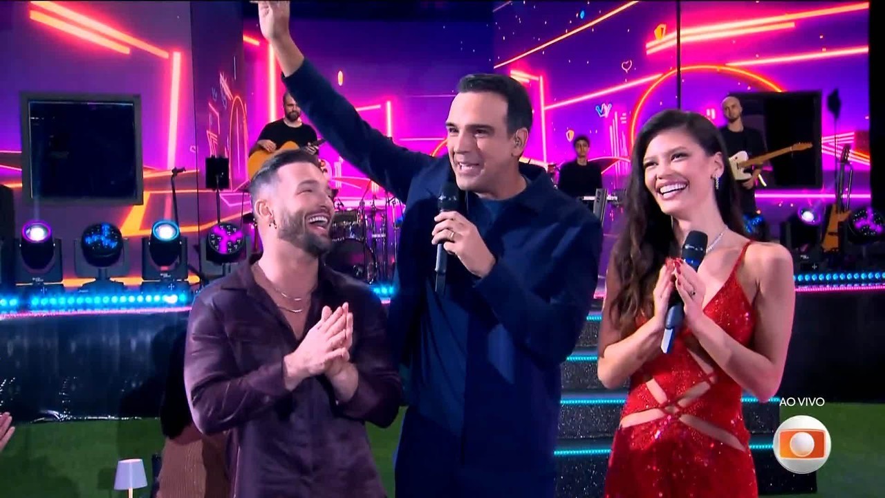 Vitória Strada e Diego Hypolito se divertem com 'Os Antagonistas' e atriz comenta: 'Esse amor de irmão'