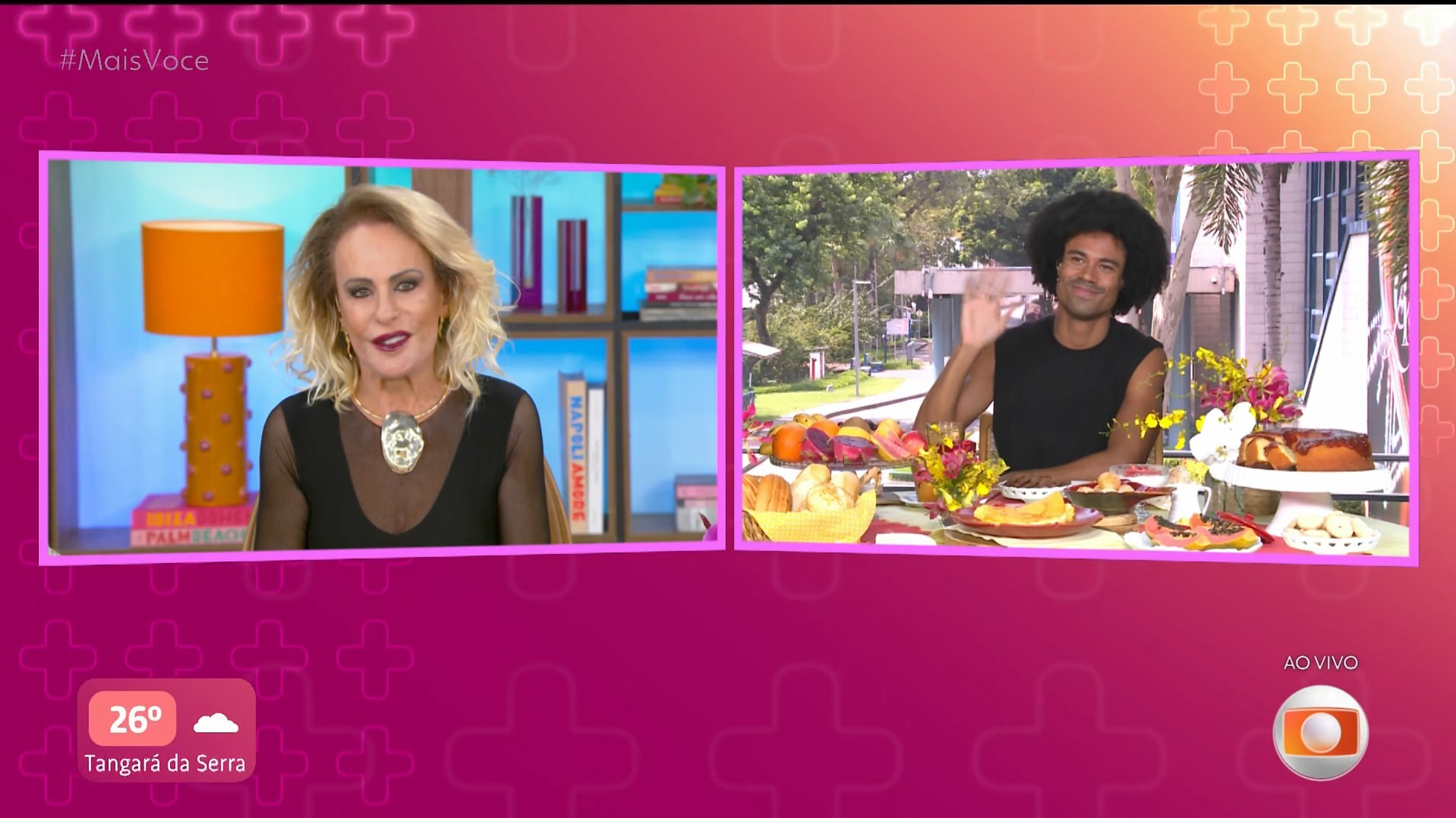 Breno toma café da manhã com Ana Maria Braga após Eliminação no BBB 26