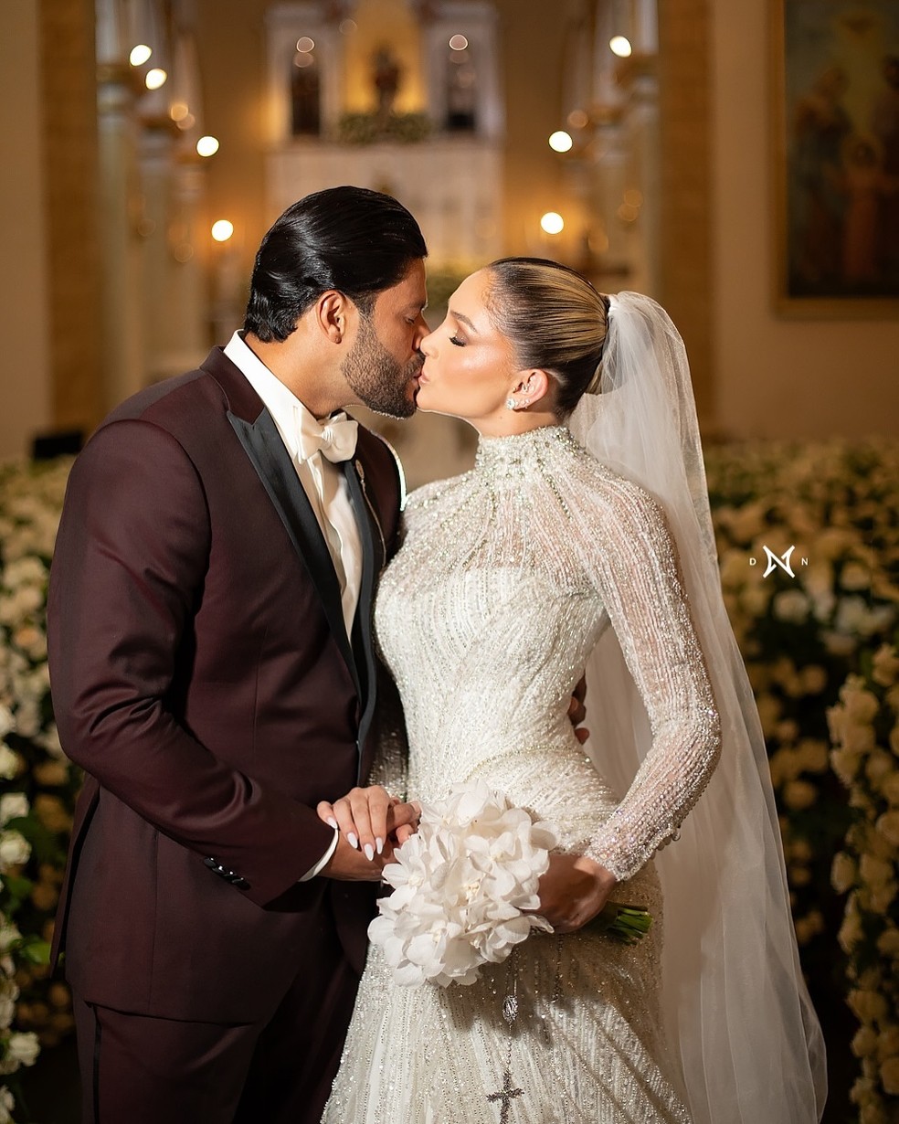Hulk Paraíba e Camila Ângelo — Foto: Reprodução/Instagram