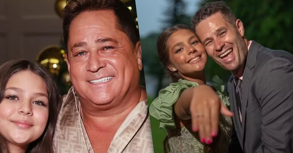 Festa luxuosa de neta de Leonardo ultrapassa R$ 2 milhões — Foto: Reprodução/Instagram e Charles Sartori