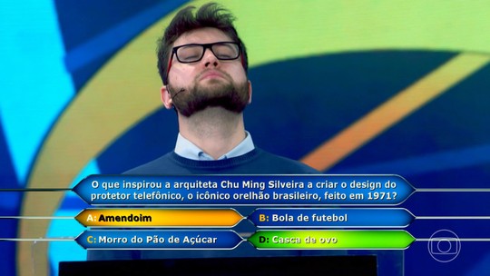 Ex-jogador de vlei chega perto do prmio final no Quem Quer Ser Um Milionrio, arrisca tudo e perde