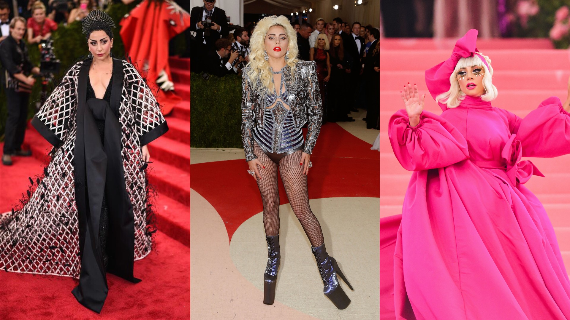 Lady Gaga não comparece ao MET Gala 2025 e fãs sentem falta; relembre seus looks icônicos no evento