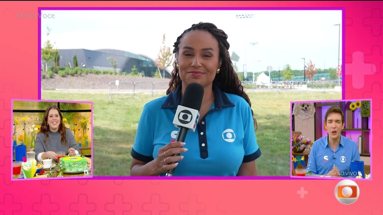 Karine Alves revela susto ao dar de cara com Spike Lee em treino da Seleção: 'Oh, my God'