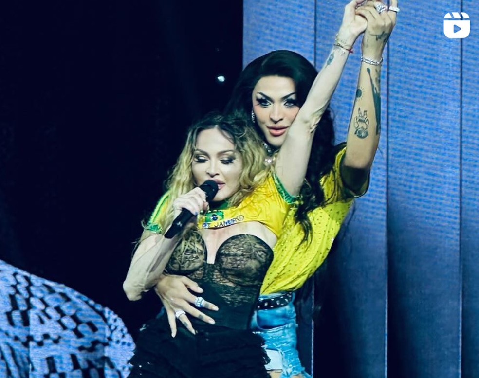 May 04, 2024: Madonna / Pabllo Vittar / Anitta / Diplo at Praia de  Copacabana, Posto 4 Rio de Janeiro, Rio de Janeiro, Brazil