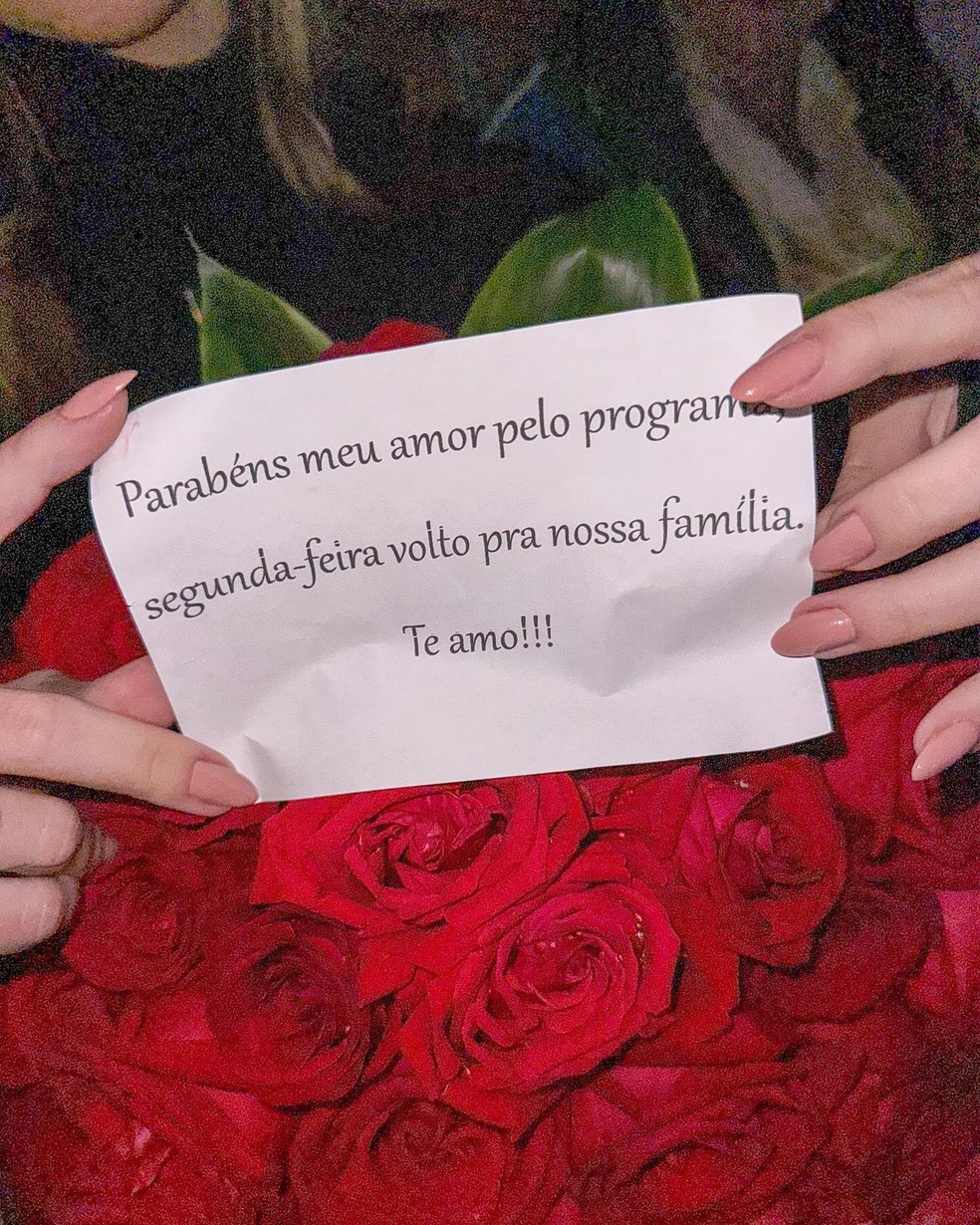 Veja bilhete de Zé Felipe para Virgínia — Foto: Reprodução/Instagram