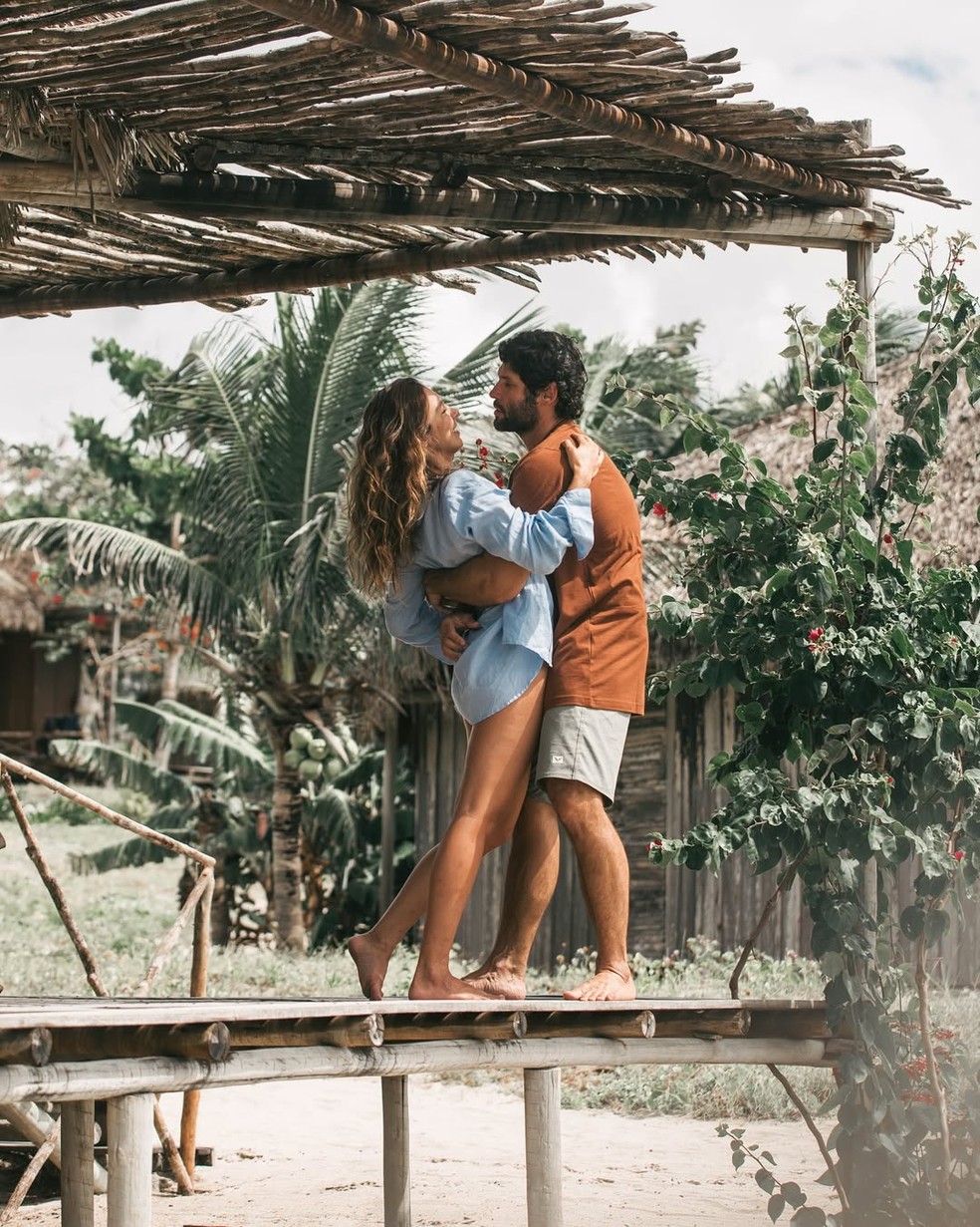 Dudu Azevedo e Marcela Witt — Foto: Reprodução/Instagram