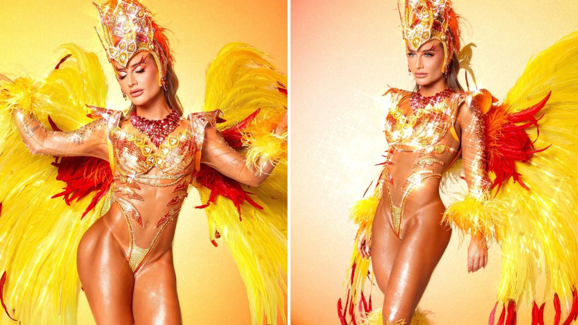 De fantasia ultracavada a preparo para o Carnaval, Bruna Griphao comenta sua estreia como musa