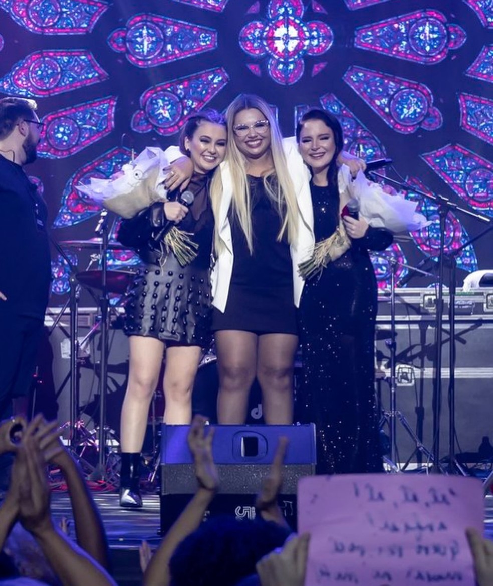 Klara Castanho posta foto caracterizada de Maiara para filme sobre Marilia Mendonça — Foto: Instagram