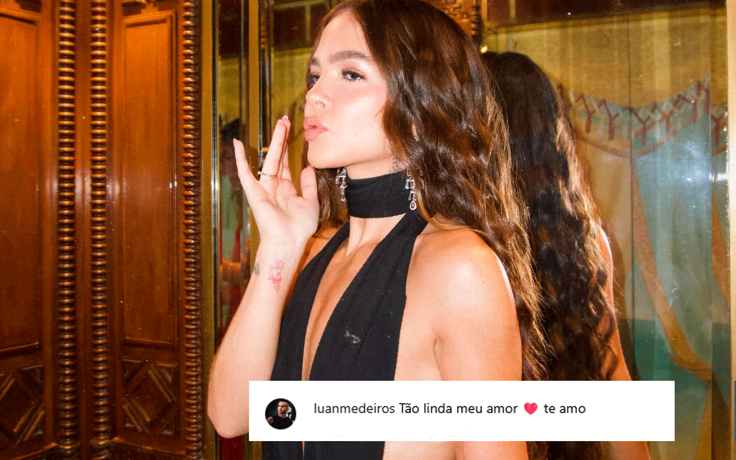 Mel Maia compartilha álbum de fotos e ganha declaração do namorado: 'Tão linda, meu amor'