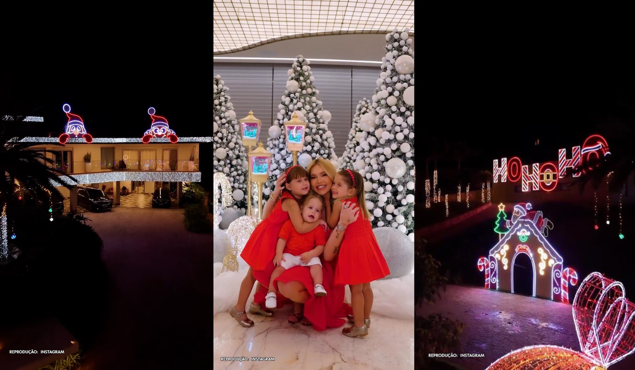 Em seu primeiro ano separada, Virginia mostra decoração de Natal da mansão: 'Não abro mão de viver intensamente'