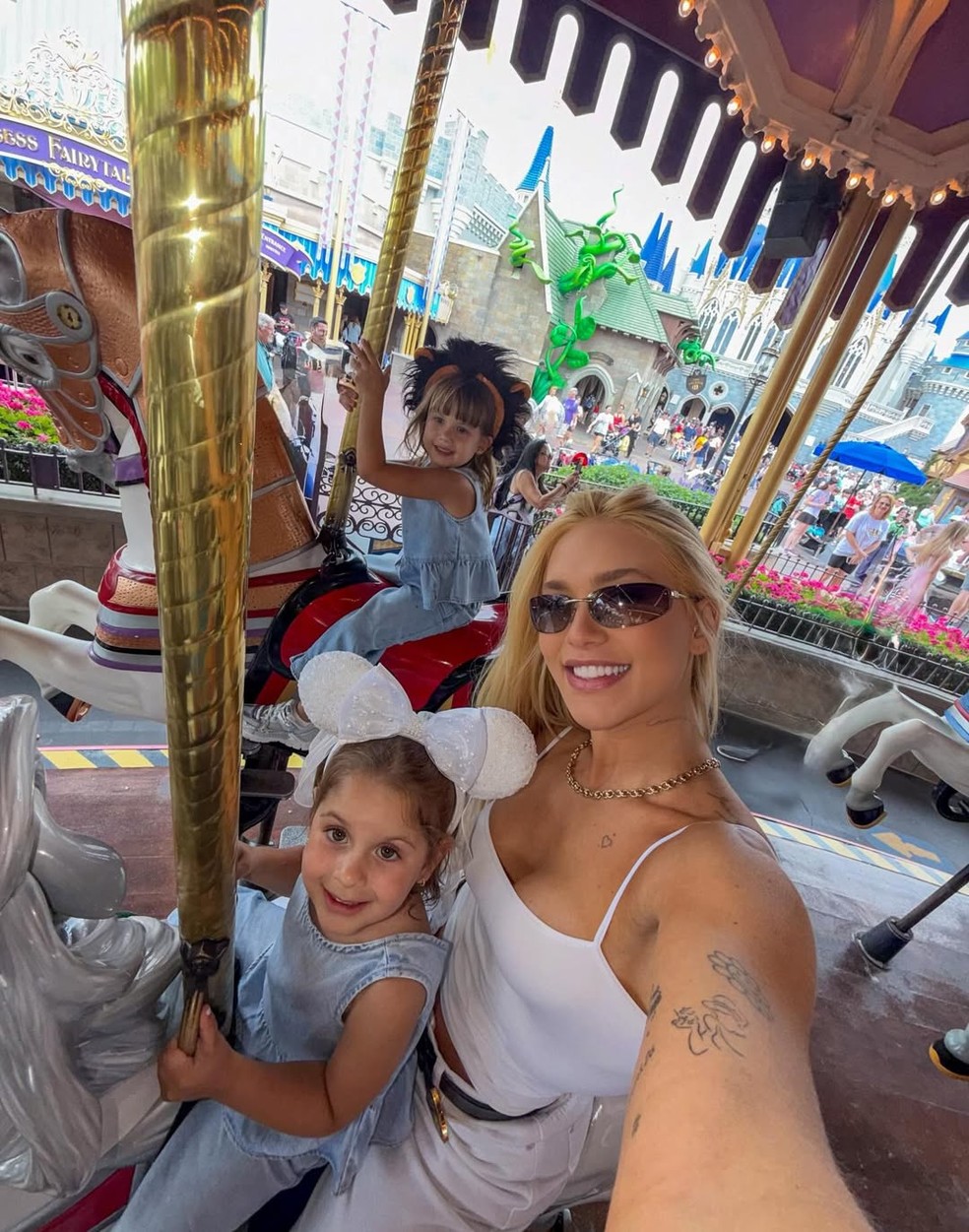 Virginia abre álbum de fotos de viagem em família — Foto: Reprodução / Instagram