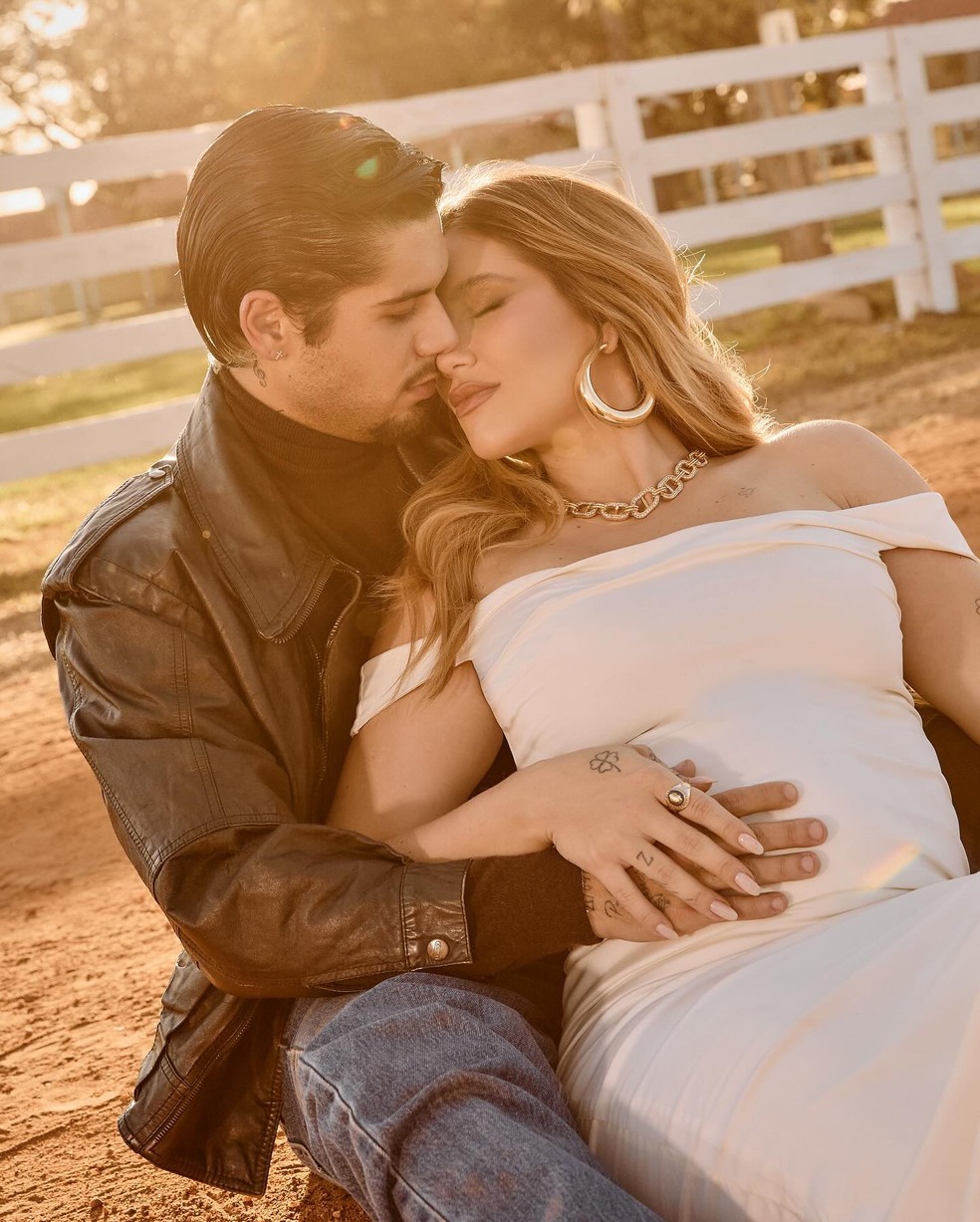 Grávida do terceiro, filho Virginia Fonseca posta carta aberta para Zé Felipe — Foto: Reprodução/Instagram