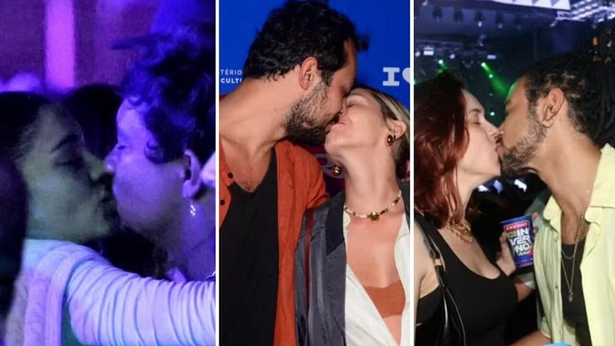 Além de Sophie Charlotte e Xamã, veja os beijos de famosos que rolaram em  festival no Rio