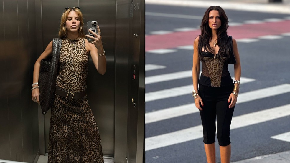 Fubanga core: conheça a estética que se tornou ferramenta de empoderamento feminino — Foto: Reprodução/Instagram/@nathaliarbmedeiros/@marcelaccarrasco