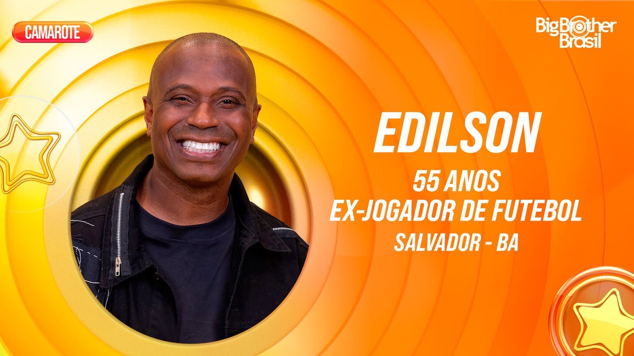 Edilson, do BBB 26, foi empresário de grupo de pagode e é amigo de Ivete Sangalo