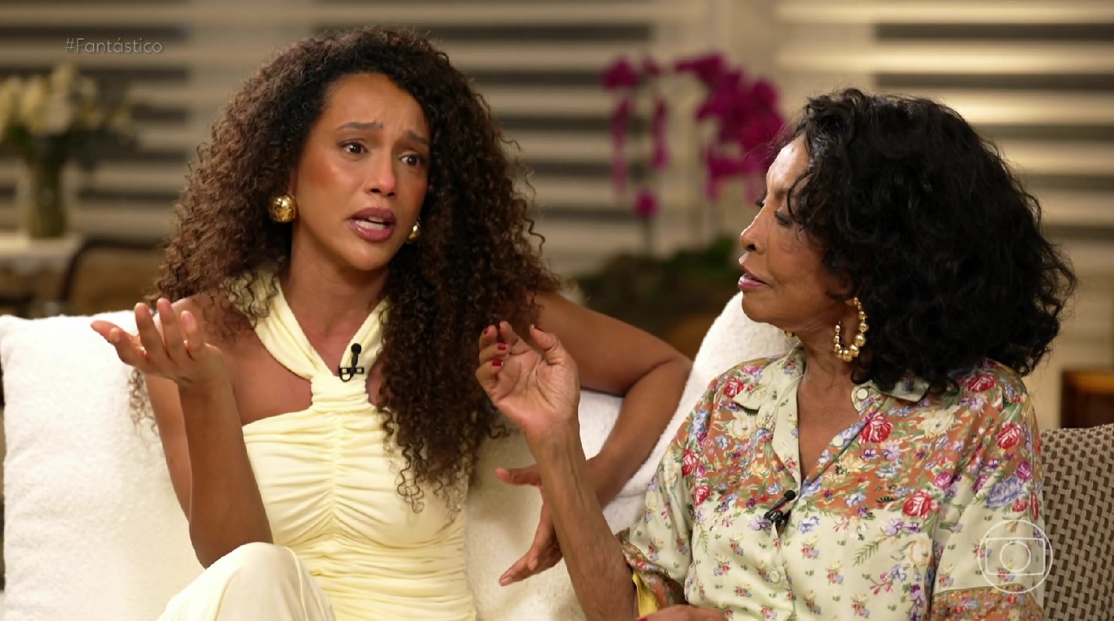 Ao lado da mãe, Taís Araujo se emociona ao relembrar críticas a Helena de Viver a Vida