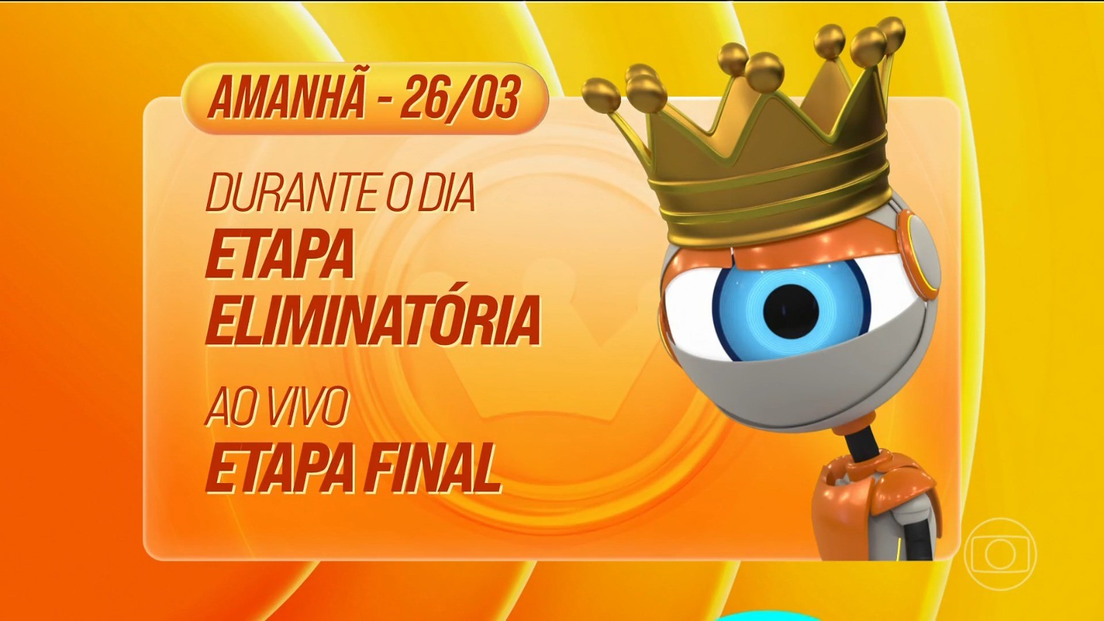 Prova do Líder do BBB 26 será disputada em duas etapas nesta quinta (26)