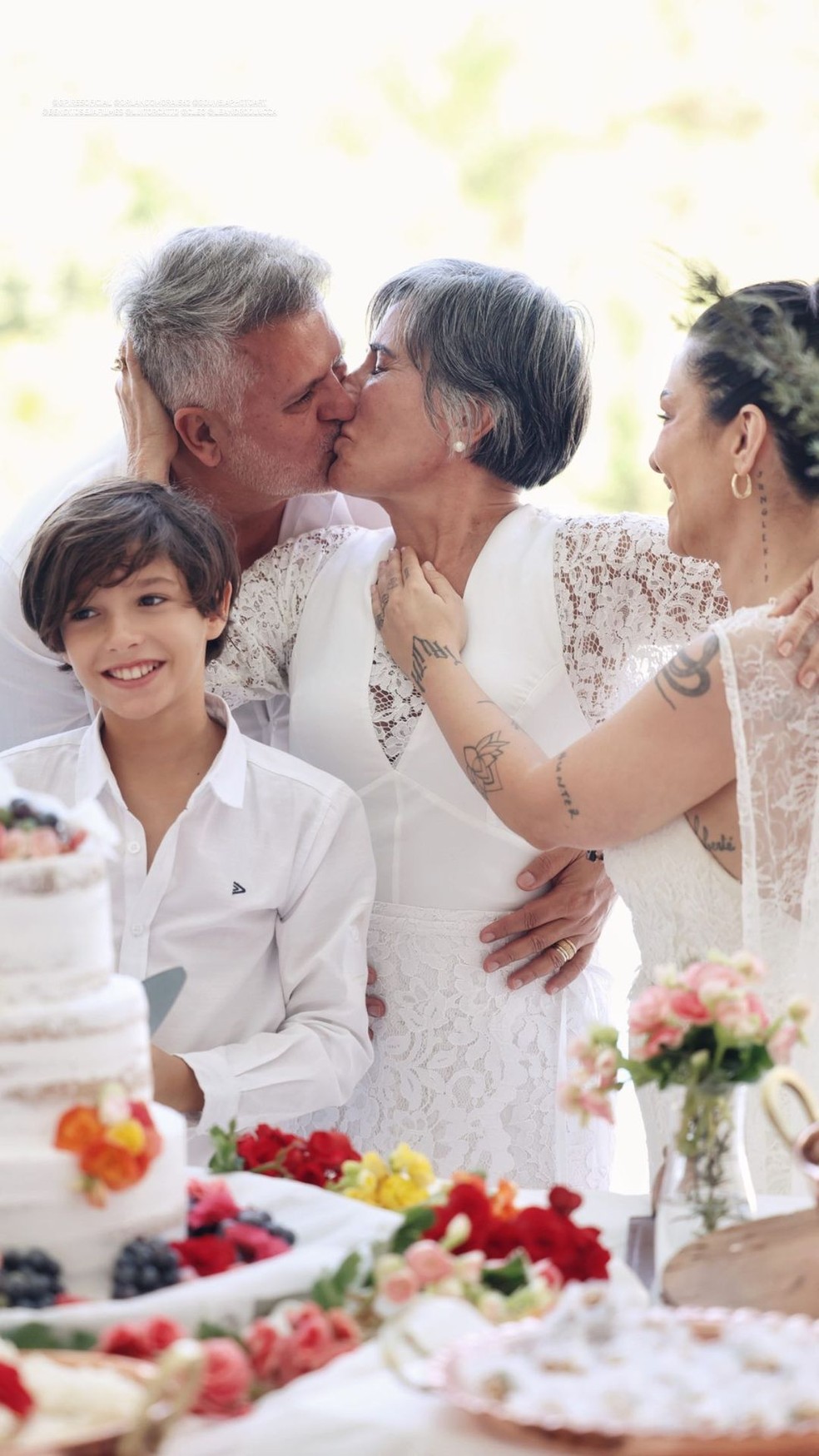Gloria Pires e Orlando Morais — Foto: @danilocgouveia/Reprodução Instagram