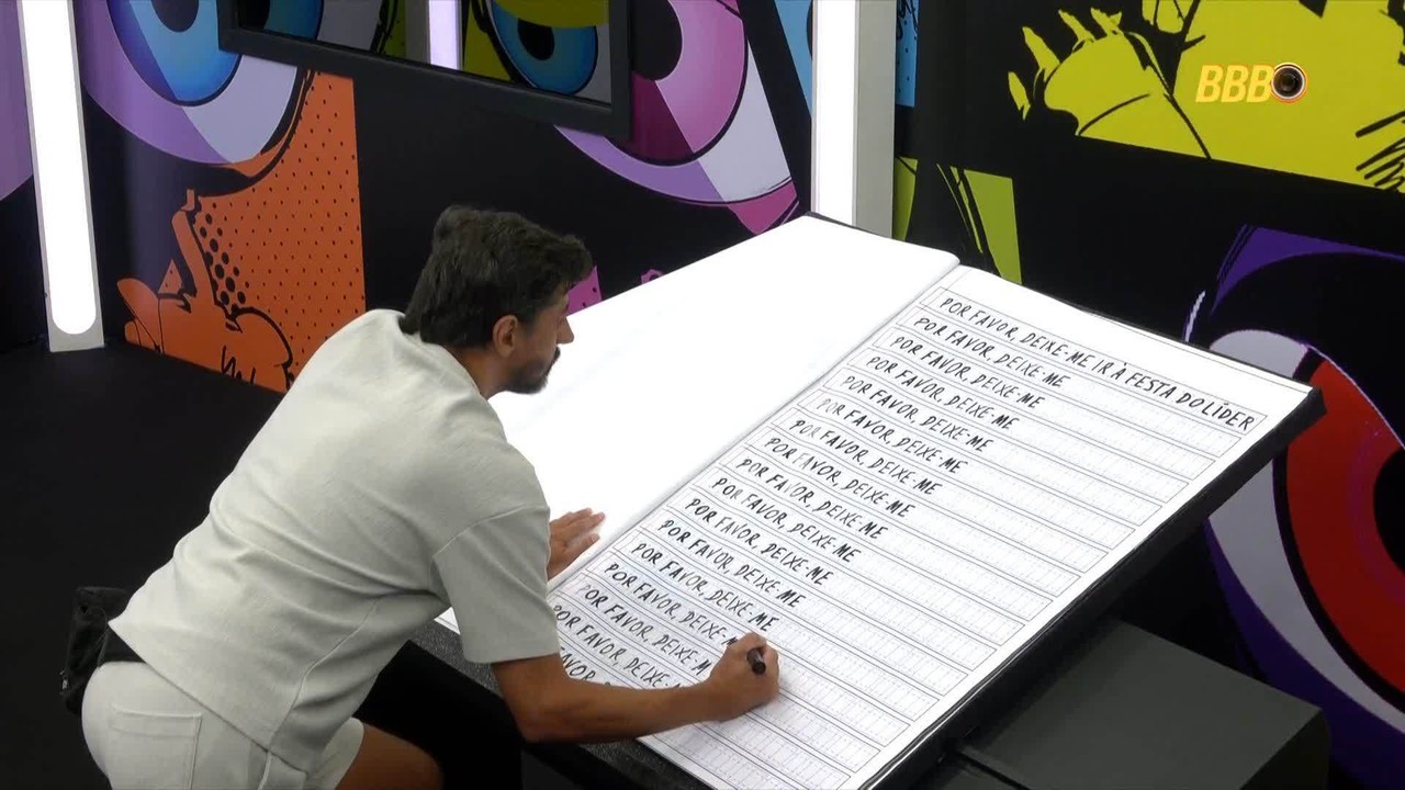 Alberto Cowboy completa uma hora no desafio do Barrado no Baile e aproveita para 'dançar'