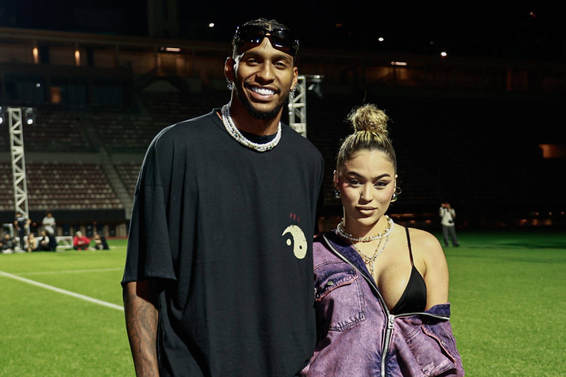 Goleiro do Corinthians, Hugo Souza, assiste a desfile de moda pela primeira vez: 'Fiquei impressionado'