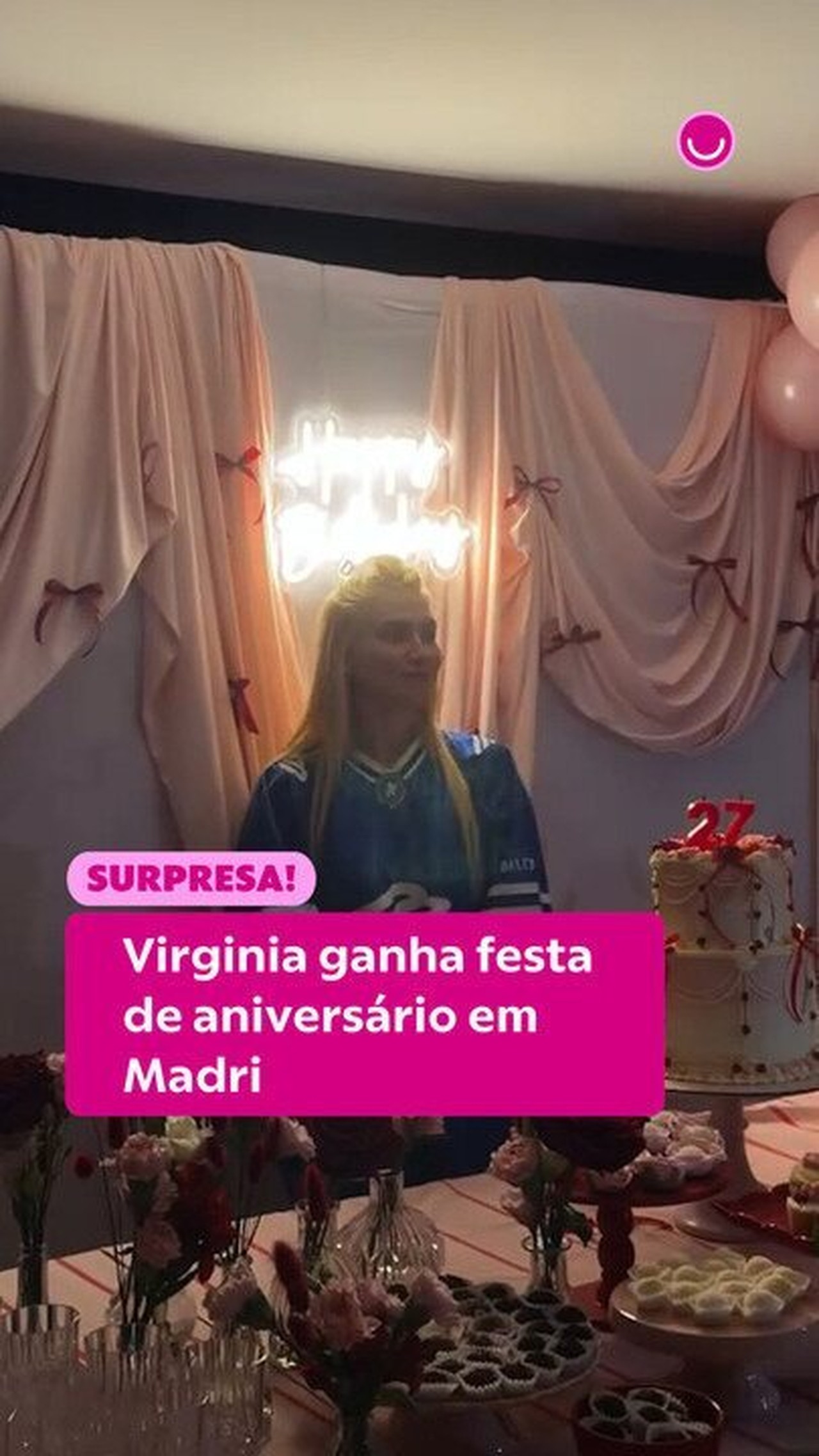 Em meio a boatos de crise, Vini Jr. se declara para Virginia pelos seus 27 anos: 'Como é bom te ter por perto'