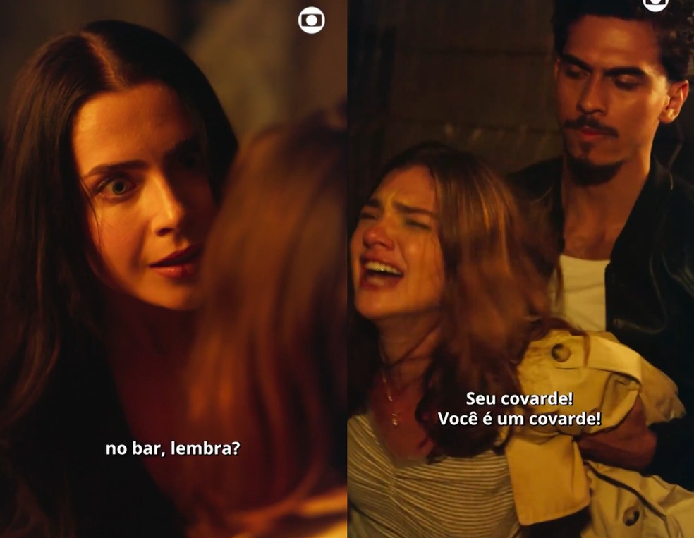 Soraia espanca Paula, em Tudo Por Uma Segunda Chance — Foto: Reprodução/TV Globo