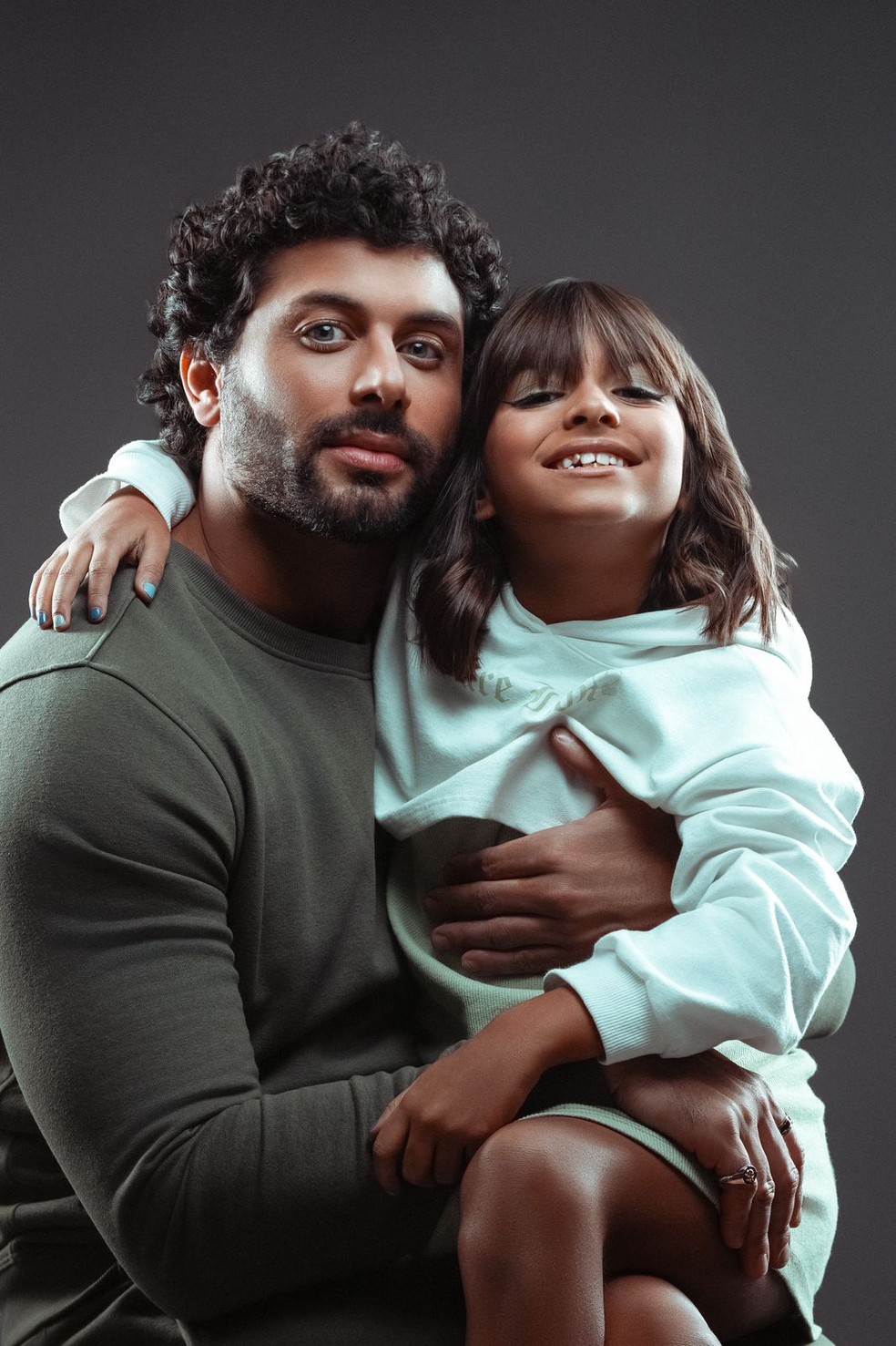 Jesus Luz e Malena são muito parceiros  — Foto: Emanoel Marques/ Divulgação