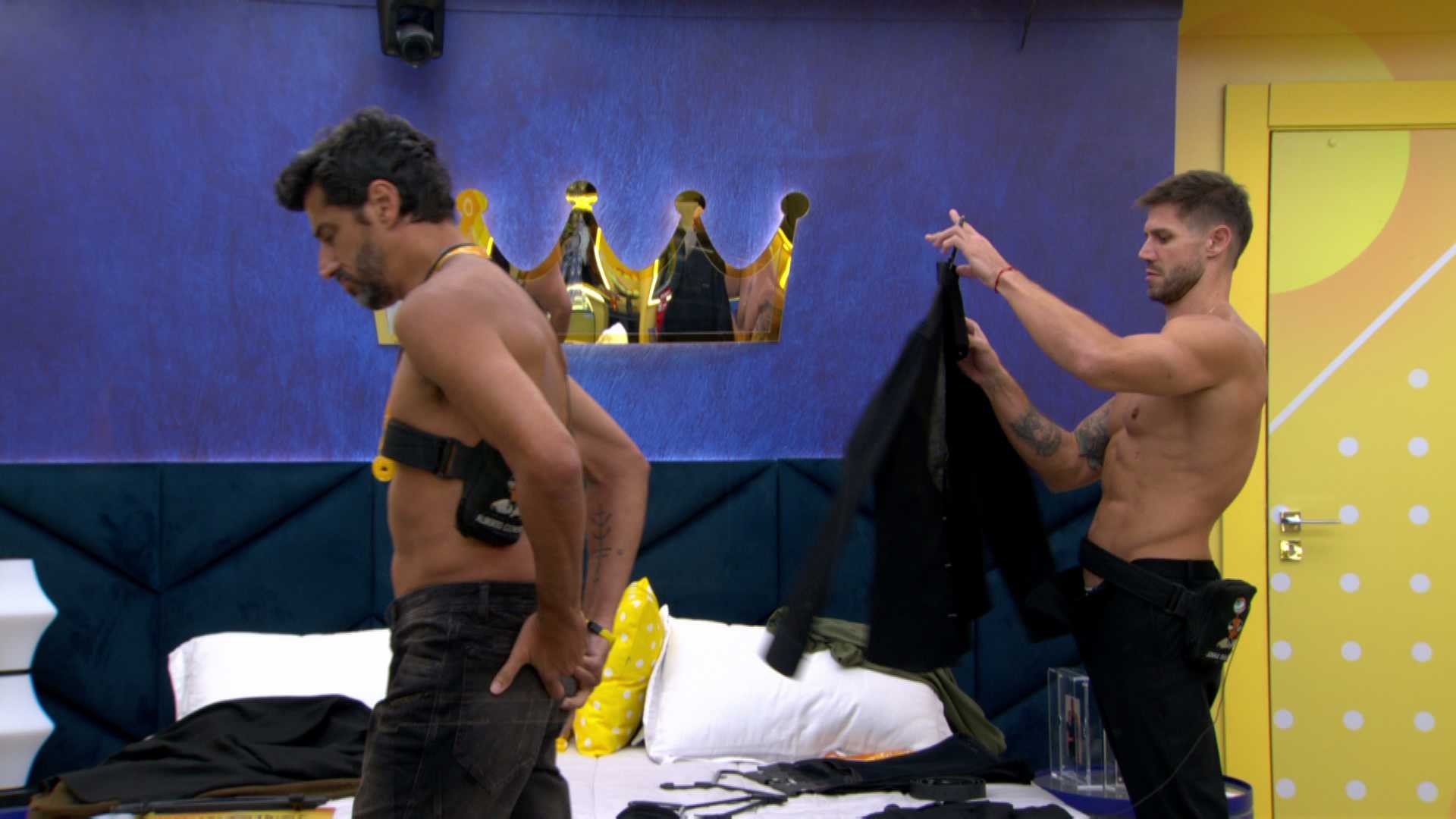 Líderes Jonas e Cowboy cogitam nome de sister para Barrado no Baile: 'Ela pede pra renovar o ranço'